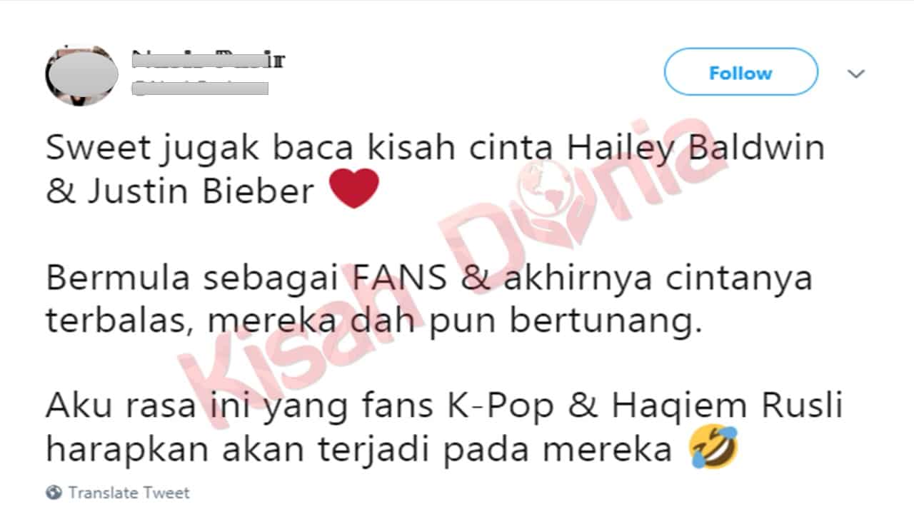 [GAMBAR] “Kan Dah Bertunang Dengan Orang Lain….”- Justin Bieber, Hairley Baldwin Bertunang?