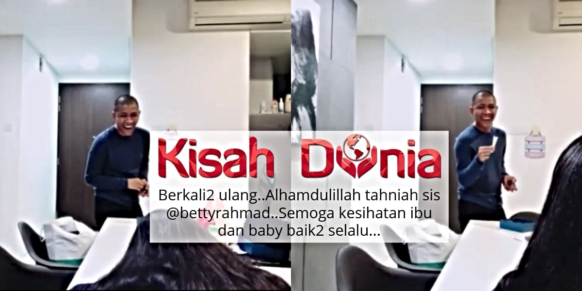[VIDEO]"Berkali-Kali Ulang..Alhamdulillah, Tahniah Sis!"-3 Bulan Hamil, Betty Rahmad Buat Kejutan Dekat Suami, Memang Touching Sangat! 9