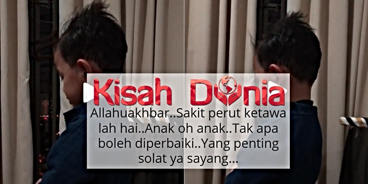 [VIDEO]”Allahuakhbar! Sakit Perut Ketawa Lah Hai..Anak Oh Anak!”-Ajak Shiro Kongsi Keletah Anaknya, Had Thaqif Baca Surah An Nas, Namun Dipuji Netizen Kerana Pandai Didik Anak Untuk Solat!