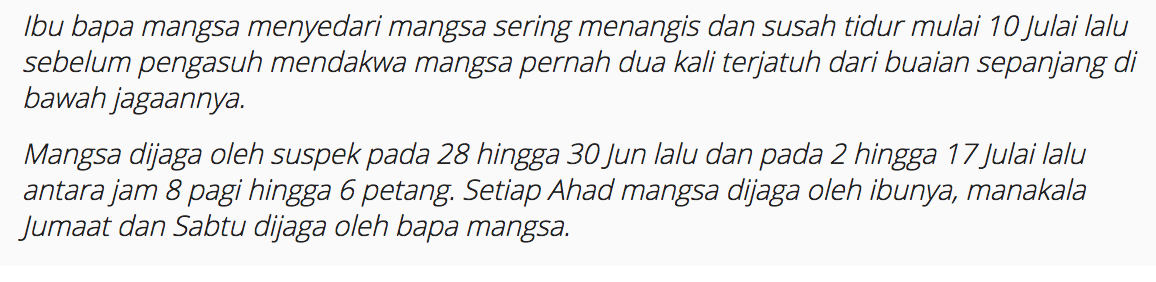 ‘Rindunyaa Dengan Teletah Kamu Sayang”- Di Serang Sawan Di Rumah Pengasuh