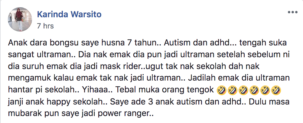 “Dia Nak Emak Dia Pun Jadi Ultraman ..Ade 3 Anak Autism Dan Adhd” – Pengorbanan Ibu,Janji Anak Happy Ke Sekolah!!