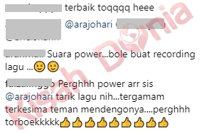 [VIDEO] “Perghhh Power Arr Sis..” -Padu! Suara Ara Johari Raih Pujian Netizen!