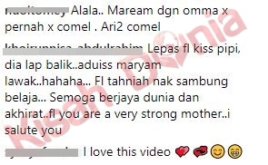 VIDEO] “Comel Gilaaaa. Paling Comei Pernah Tengok Count Ni”- Hari-Hari Comel! Telatah Maream Bersama Omma Dipuji Netizen!