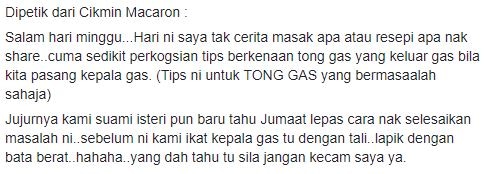 Tong Gas Penyebab Letupan? Baca Tips Hindari Masalah Gas Ketika Dirumah!