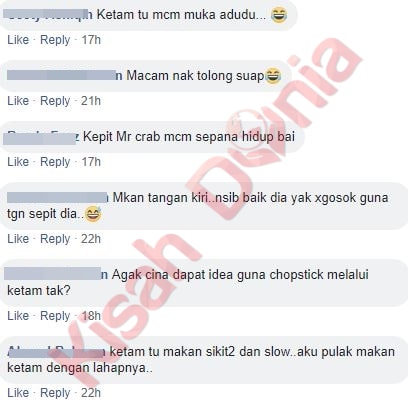 [VIDEO] “Aku Ulang-Ulang Video Sebab Tengok Macam Ada Bubble Kat Idung Dia Haha…”- Kesopanan Ketam Makan Tarik Perhatian Netizen!