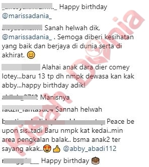 “Terkejutnya Aku Bila Mak Dia Kata ’13 Baru, Sedar Diri Sikit’…”- Video Marissa Malu Bila Abby Bagi Ucapan Hari Jadi Tarik Perhatian Ramai!