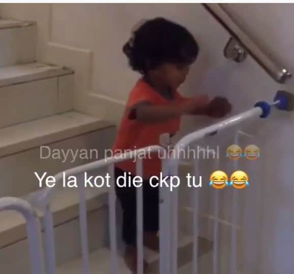 [VIDEO] “Patut La Pon…Dari Kecik Dah Macam Tu…Dayyan2!…”- Telatah Dayyan Umur 2 Tahun Bikin Netizen Terhibur!