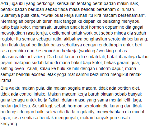 “Para Isteri Perlu Bertenang, Untuk Elak Masalah Mental Letih” – Doktor Psikiatri