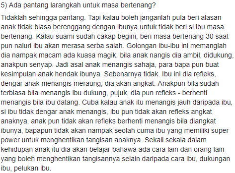 “Para Isteri Perlu Bertenang, Untuk Elak Masalah Mental Letih” – Doktor Psikiatri