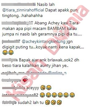 “Bapak Ajar Anak Berlawak…Sok Dah Beso Tiara Kalahkan Aunty Jihan…”- Kelakuan Achey Bersama Anak Bikin Netizen Terhibur!