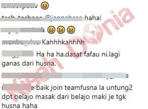 “Haha Dasat Fafau Ni. Lagi Gan*s Dari Husna”- Kelakuan Fara Fauzana Sebagai Fusna Bikin Netizen Terhibur!