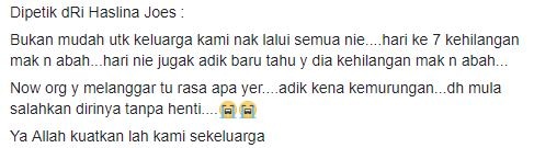 [VIDEO] “Allahu…Peritnya…”- Hari Ke-7 Kehilangan Mak Ayah & Hari Ini Juga Tahu, Keadaan Adik Ini Bikin Netizen Sebak!