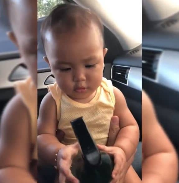 “Haha Kesian Tengok Dia Terkejut..Tapi Kemain Syok Pula Dia…”- Telatah Anak Perempuan Dato Fazley Main Spray Muka Raih Perhatian!