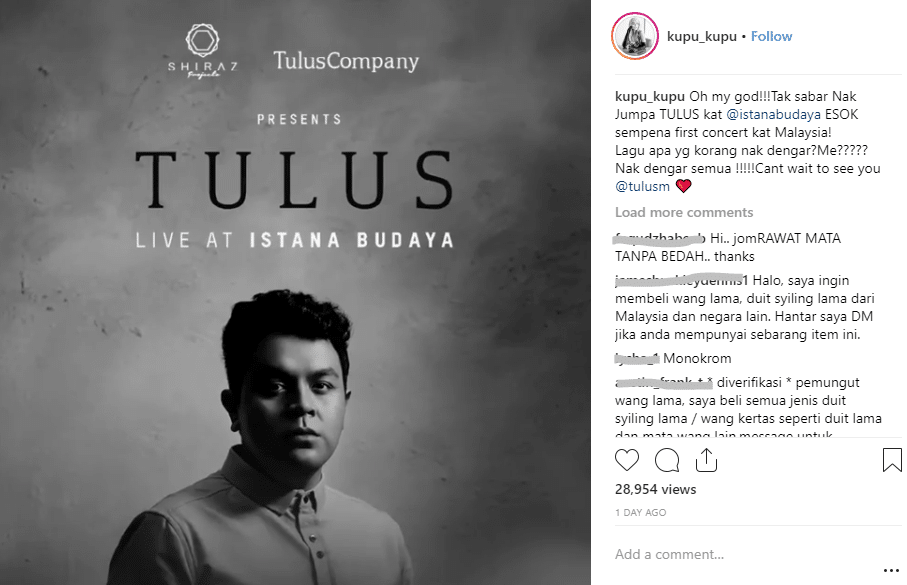 Excited Nak Bergambar Dengan Tulus, Tapi Tak Dipandang? Ini Respon Win Nabila Huda Bikin Ramai Geli Hati!