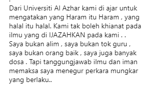 “Inilah Kerja Saya. Mengajar Dan Berkongsi Ilmu..” – PU Amin