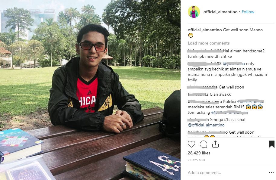 “Kesian Sayang I Ni…”- Aiman Tino Kena Tahan Di Wad Buat Peminat Risau