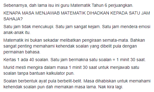 “Aku Tidak Lagi Sanggup Melihat Murid Keluar Dewan Dengan Linangan Air Mata” – Luahan Hati Guru Ini Undang Rasa Terkilan Netizen