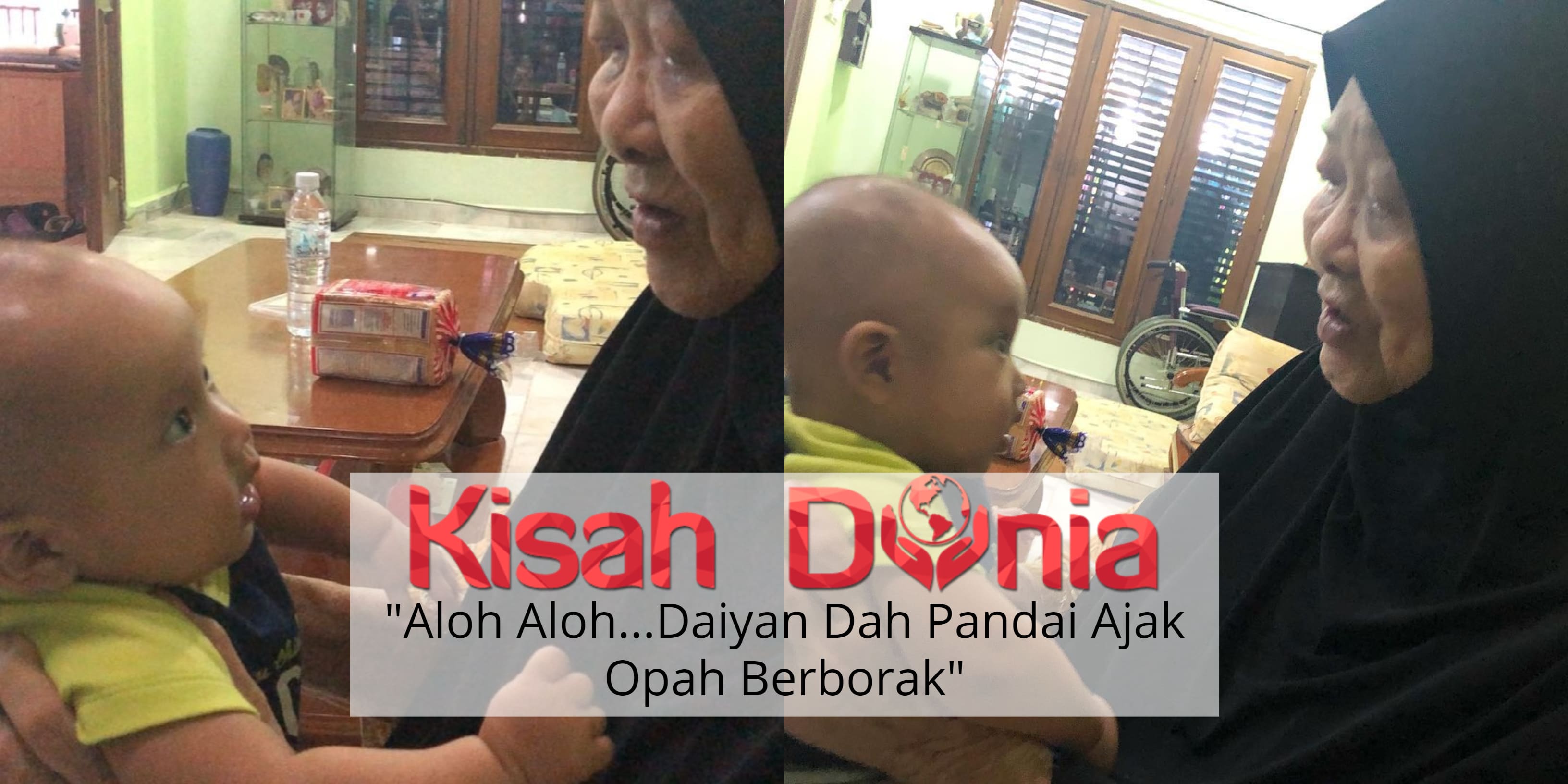 [VIDEO] Luahan Abby & Moment Daiyan Bermain Bersama Nenek Buat Netizen Sebak!