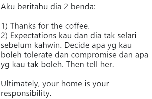 “Bini Aku Memang La Lawa Bro. Tapi Dia Pemalas” – Jangan Letak ‘Expectation’ Sebelum Dan Selepas Kahwin