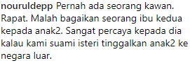 Gara-gara Ditegur Secara Terbuka..Nourul Wahab Putus Kawan?