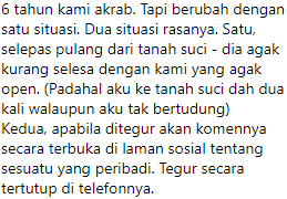 Gara-gara Ditegur Secara Terbuka..Nourul Wahab Putus Kawan?