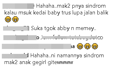 “Ni Namanya Sindrom Mak-Mak…”- Memey Terserempak Abby Di Kedai Baju Baby Buat Ramai Terhibur!