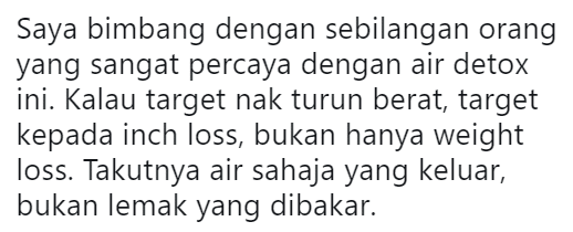 Fakta Tentang Air Detox Boleh Turunkan Berat Badan Adalah Tidak Benar?