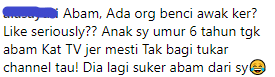 Abam Bocey Buka Ruang Untuk Kutuk Dirinya, Netizen Nasihatkan Jangan Layan Haters