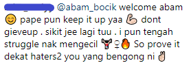 Abam Bocey Buka Ruang Untuk Kutuk Dirinya, Netizen Nasihatkan Jangan Layan Haters