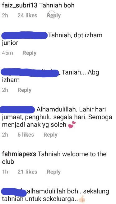 Mia Ahmad Selamat Lahirkan Bayi Lelaki Hari Ini!