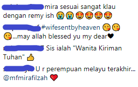 “Macam Pinang Dibelah Dua” – Mira Filzah Dapat ‘Restu’ Peminat Bersama Dengan Remy Ishak