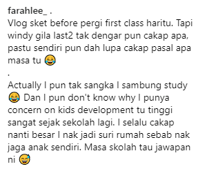 “Mende Yang Korang Nak Pun Aku Tak Taulah” – Dipersoal Amik ‘Childhood Study’, Ini Jawapan Sebenar Farah Lee!