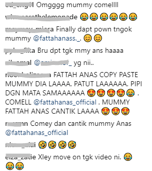 “Comeynya Mummy Anas…” – Lepas Anak Viral, Kini Mummy Fattah Anas Pula Jadi Perhatian