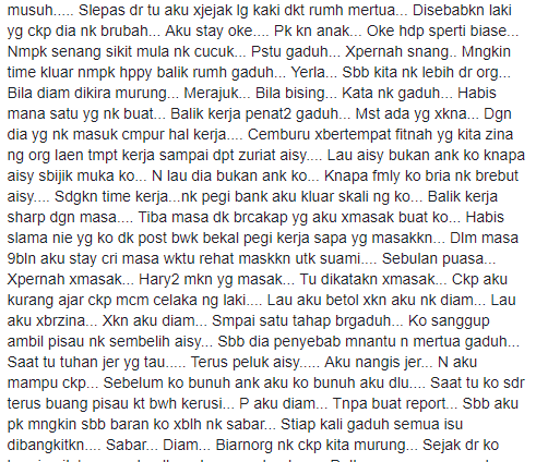 “Bercinta Selepas Kahwin… Aku Silap” – 2 Tahun Memendam, Akhirnya Terbongkar Di Kapsyen FB