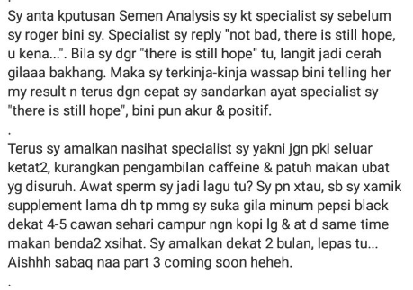 Disangka Bini Mandul, Rupa-Rupanya Sendiri Yang ‘Lemah’? Lelaki Ini Dedah Cerita Sebenar!