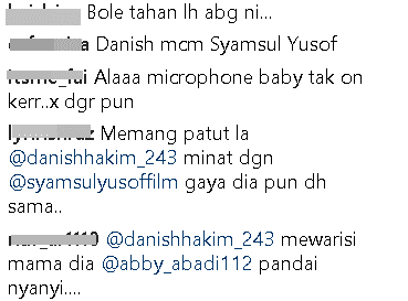 “Tu Karok Bawak Baby. Sempoi Je”- Suara Danish Macam Syamsul, Keluarga Abby & Norman berkumpul Jadi Perhatian!