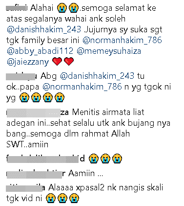 “Menangis Air Mata Lihat Adegan Ini…”- Ramai Sebak Lihat Kelakuan Anak Pertama Abby Bersama Norman