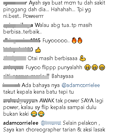 “Jangan Kata Abang Dragon Tak Payung”- Aksi ‘Power’ Otai Adam Corrie Yang Berbisa Jadi Tumpuan Peminat!