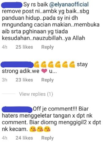 “Jangan Keruhkan Keadaan” – Respon Pedas Elyana Pada Komen Netizen Jadi Tumpuan