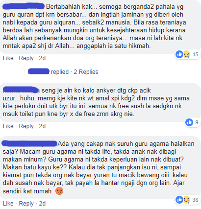 Masalah Bayar Yuran Mengaji, Berhenti Jadikan Guru Quran Seperti Pengemis!