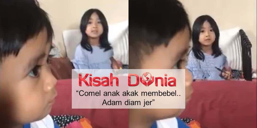 “Kakak Ni Bebel..Makan Ubat Kemain Payah…”- Netizen Terhibur Lihat Kakak Viral Bebel Adik!