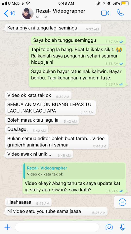 “Saya Ingatkan Dia Ada Masalah Mental Edit Video Macam Tu, Rupanya..” – Pengantin Bagi Penjelasan Isu Video Kahwin Viral!