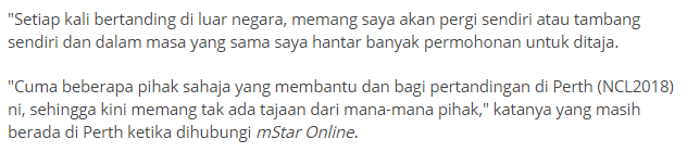 Sayu! Sebalik Kejayaan Di Perth, Ini Hakikat Sebenar Dilalui Oleh Mat Redho