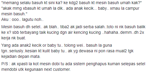 Ingatkan Basuh Kain Banyak Kat Dobi Sebab Ada Homestay, Bila Ditanya Rupanya..