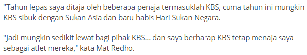 Sayu! Sebalik Kejayaan Di Perth, Ini Hakikat Sebenar Dilalui Oleh Mat Redho