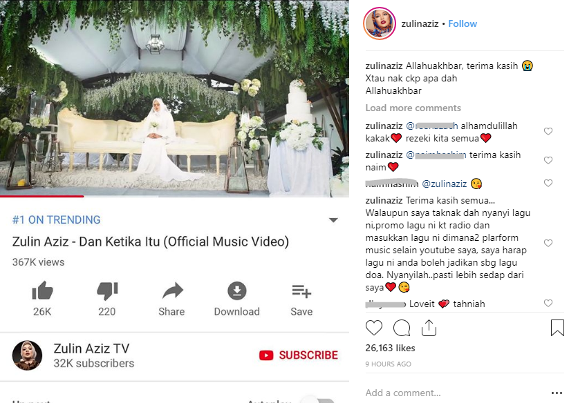 “Bila Dengar Lagu Ni Jantung Saya..” Zulin Aziz Buat Ramai Kenang Memori Pahit