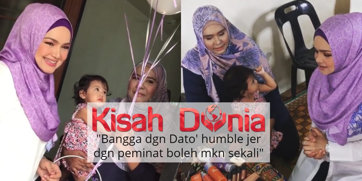 "Sempoi Makan Bersila"- Bagi Kejutan Pada Peminat, Ramai Puji Datuk Siti Humble 7