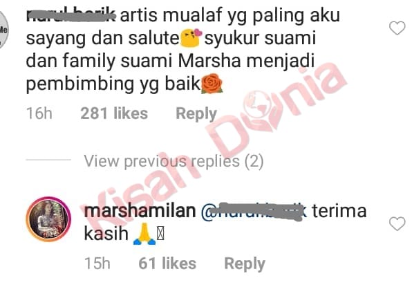 Marsha Jadi Artis Mualaf Paling Disayangi Gara-Gara Tindakan Di Depan Kaabah