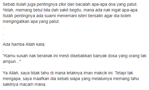 “Sampai Sekarang Fobia Dengan Induce” Merana 22 Jam, Allah Yang Tahu Peritnya..