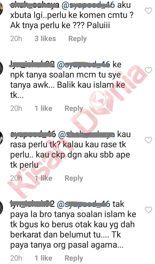 “Bahu Tu Tak Terasa Ke”- Foto Mesra Aedy Nelydia Diperli Tapi Ramai Pula Backup